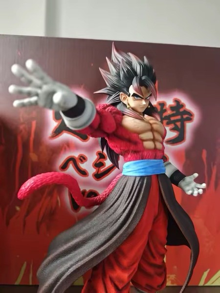 Dragon Ball Xeno Vegito Figura Super Saiyajin 4 - 35 cm Anime Coleccionista Goku Manga