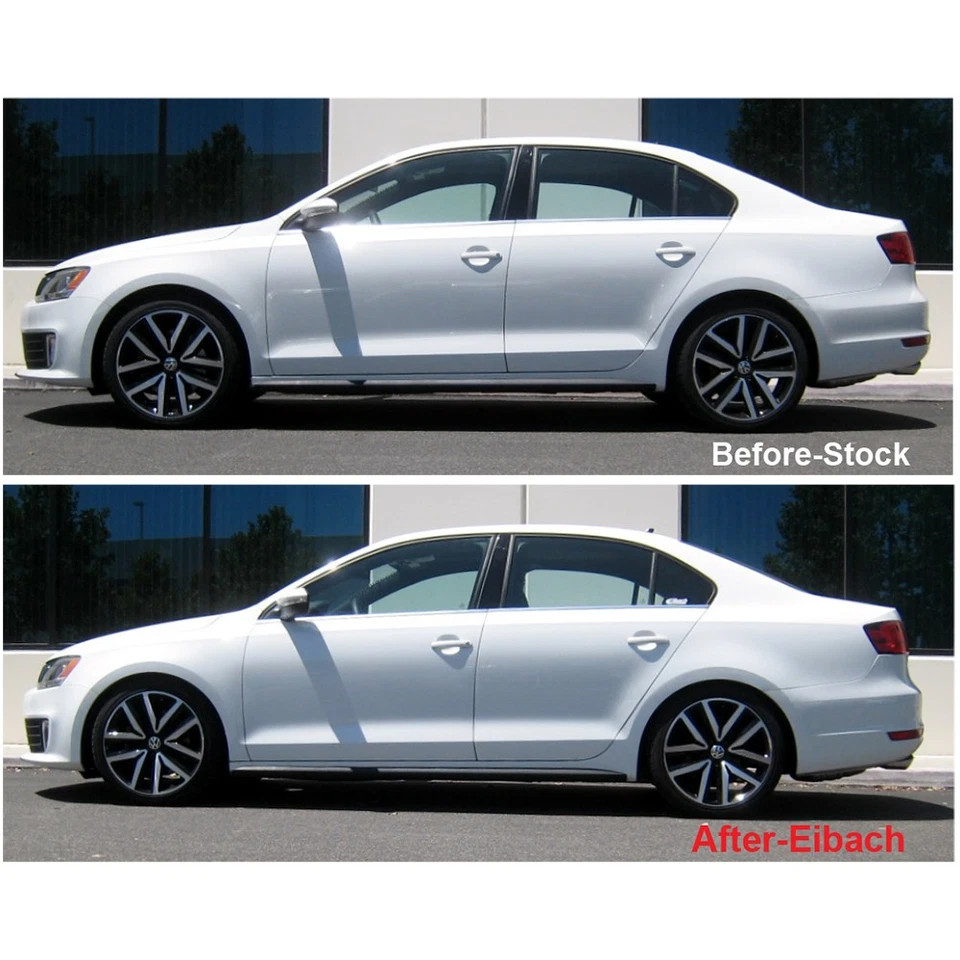 Kit de resortes rebajadores delanteros y traseros Eibach 85109.140 PRO-KIT para VW Jetta 12-18 Foto 3 de 4