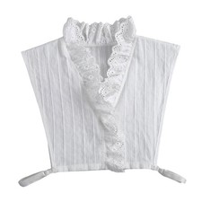 Fake Collar Detachable Dickey Blouse Half Shirts Lace False Collars for Women...