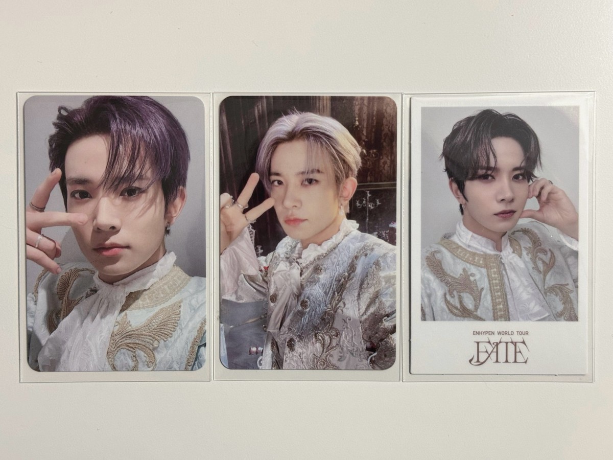 ENHYPEN heeseung ヒスントレカ photo cards ENHYPEN HEESEUNG WORLD TOUR FATE in SEOUL & OTHER STORIES Official