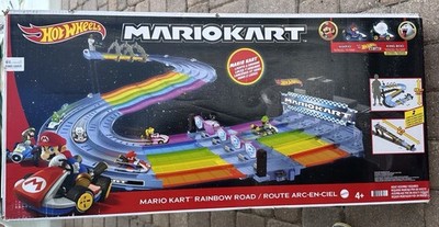 Hot Wheels GXX41-Mario Kart Rainbow Road Track Set for sale online