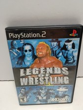 Legends Of Wrestling + Manual - Sony PlayStation 2 PS2 Complete (B2)