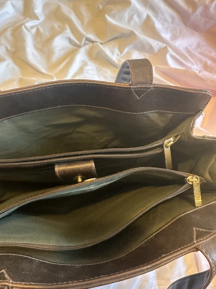 Cherokee复古棕色手提包 — 第 2/3 张图片