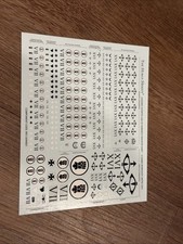 Warhammer Horus Heresy Transfer Sheet Sons Of Horus Imperial Fists