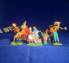 Lotto Statuine  vintage anni '70 '80 Fontanini, Nardi, Depose Italy Presepe 