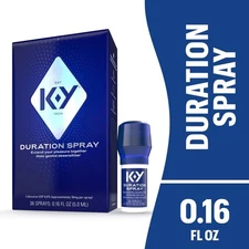 Duration Spray for Men, K-Y Male Genital Desensitizer Numbing Spray to Last Long
