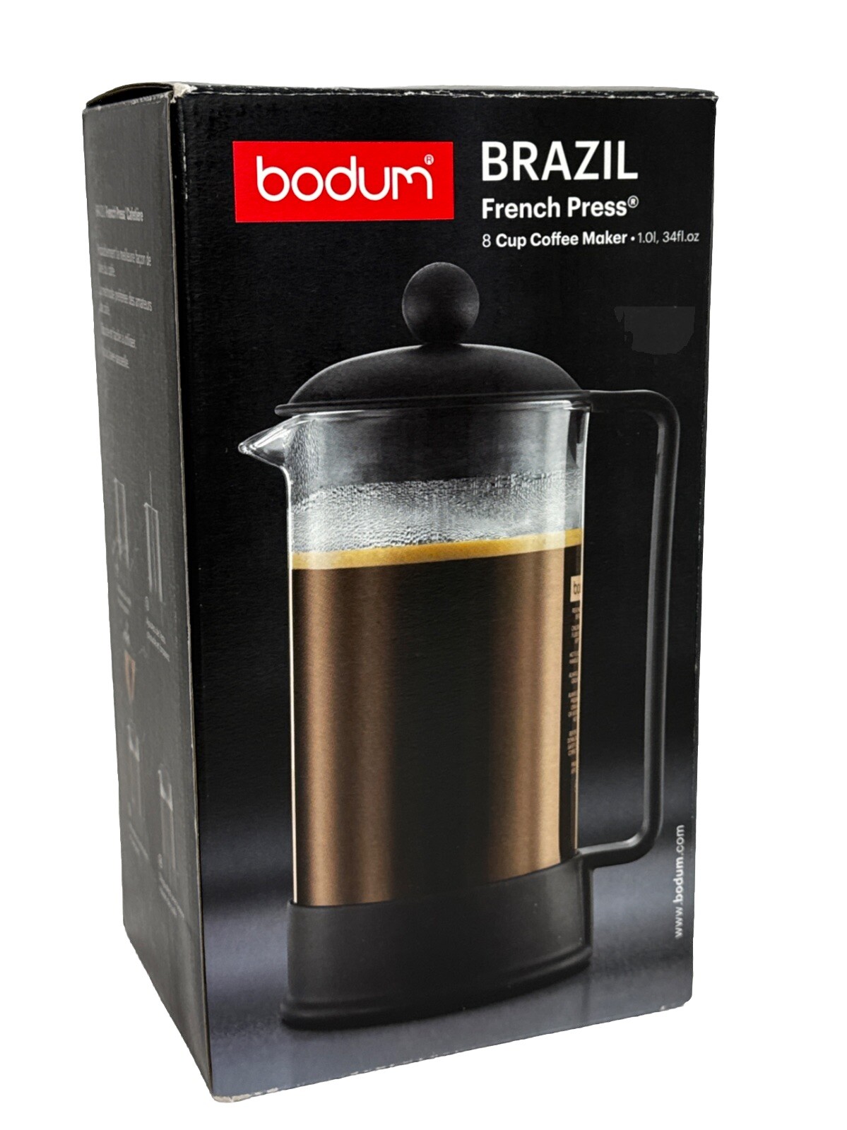 Coffee Maker 34-oz Black New