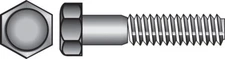 The Hillman Group 190270 Hex Bolt, 7/16-Inch X 4-1/2-Inch, 25-Pack