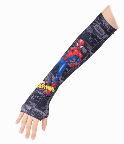 Marvel Spider-man Licensed Mega Back of the hand Cooling Arm Sleeves Cool Guard - Picture 6 of 8