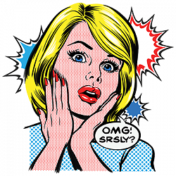 ALTRA T Shirt dalla S alla 2XL 3XL OH il mio Dio omg SERIAMENTE bionda fumetto divertente adulto