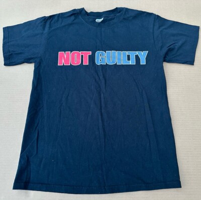 Not Guilty Tee Shirt Anvil OJ Simpson ? Vintage 90