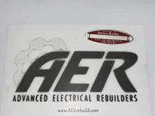 Red Delco-Remy Starter Generator ID Tag Nameplate Stamped W/ Your Number 1953-60