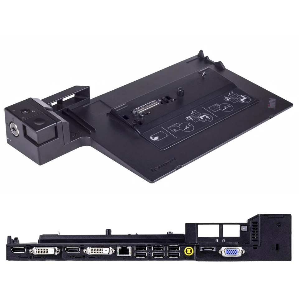 Lenovo Dockingstation 4338 für W520 passt für 170W Netzteil ohne Schlüssel - Bild 1 von 1