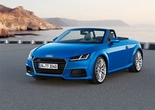 Cars 2014 audi t t roadster tfsi quattro s line Desk Mat Stitched