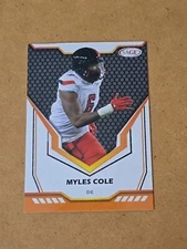 2024 Sage High Series BLACK Myles Cole #148 Rookie