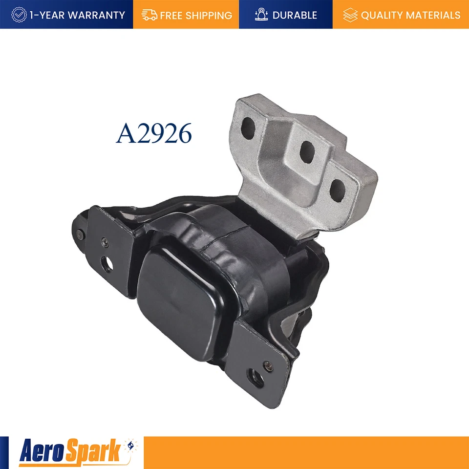 4PC Engine Motor & Trans Mount for 2001-2006 Chrysler Town & Country V6 3.3L - Image 2 of 4