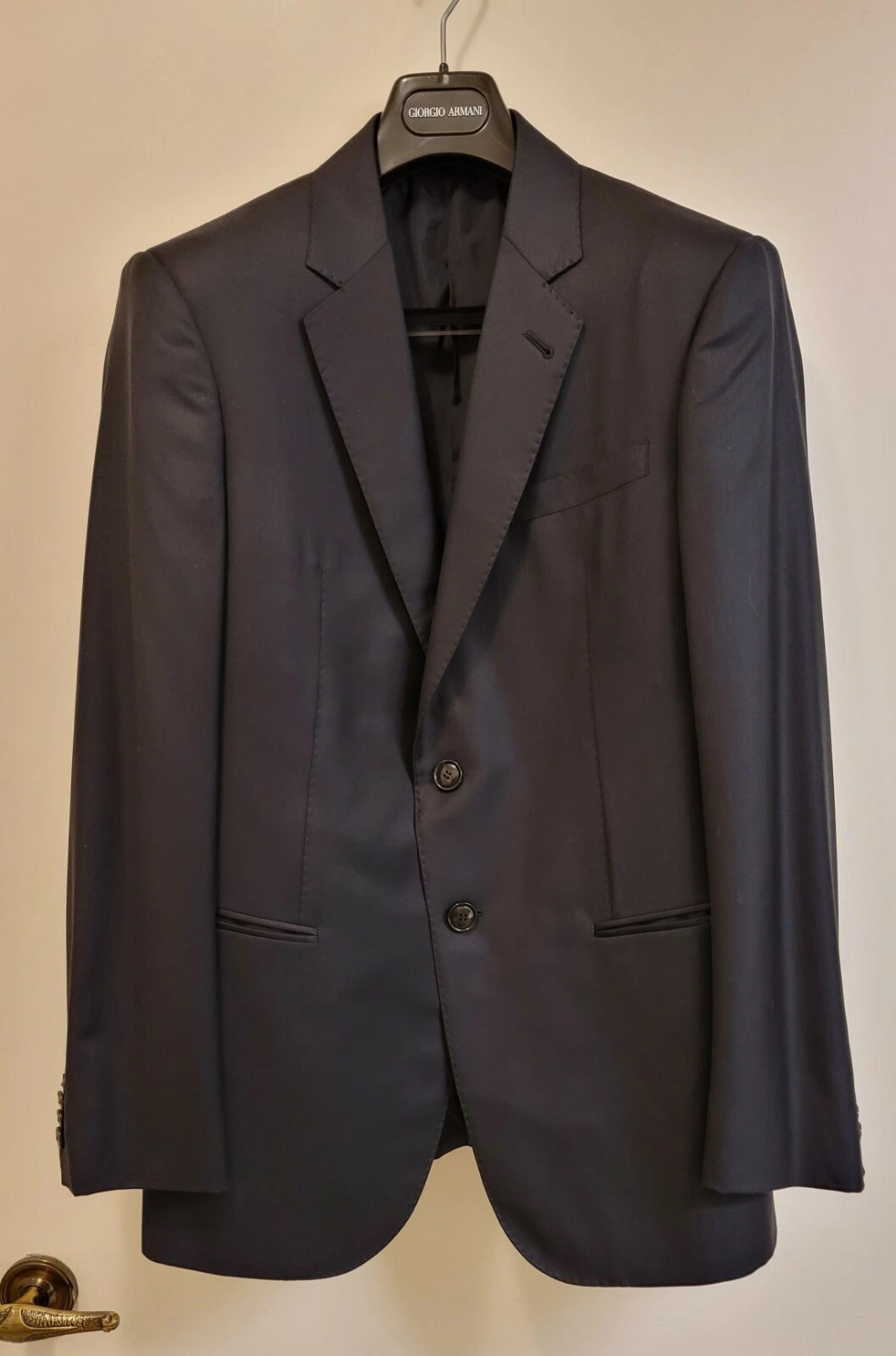 Giorgio Armani — Giorgio Armani Wall Street Jacket Men's Size 38 dark navy