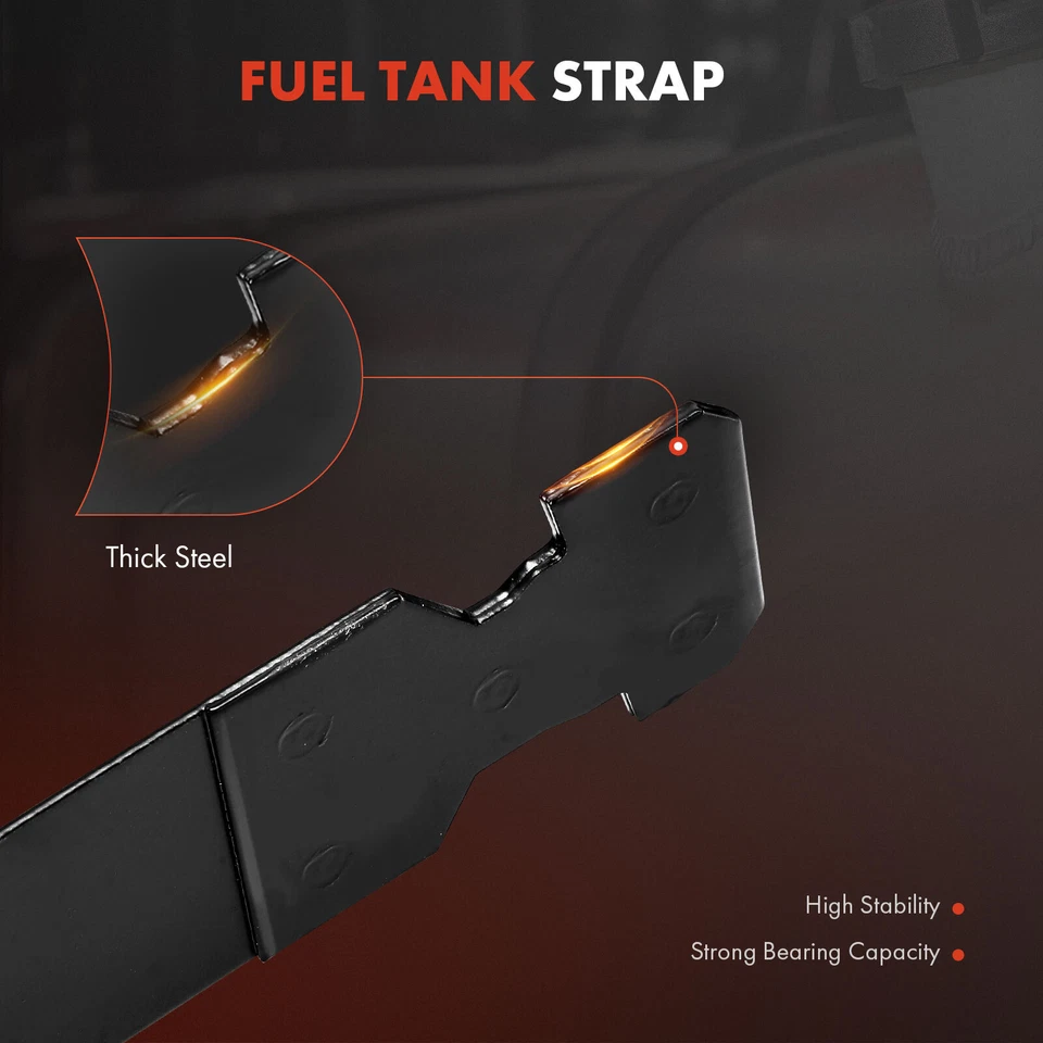 Correas del tanque de combustible de gasolina para Ford F-150 F-250 1997-2004 F-150 Heritage 24,5 galones Foto 3 de 4