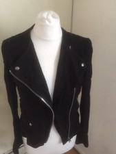 Ventcouvert 100% Sheep Leather Jacket Vent Couvert Size 36 Mark On Back See Pic