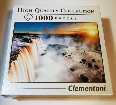 Clementoni - High Quality Collection - Waterfall - 1000 Pieces Jigsaw Puzzle
