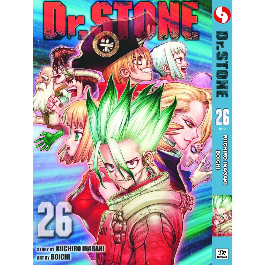 Manga Dr Stone Riichiro Inagaki English Vol 1-26 End