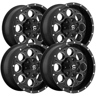 (4) Fuel D525 Revolver 17x9 6x135/6x5.5