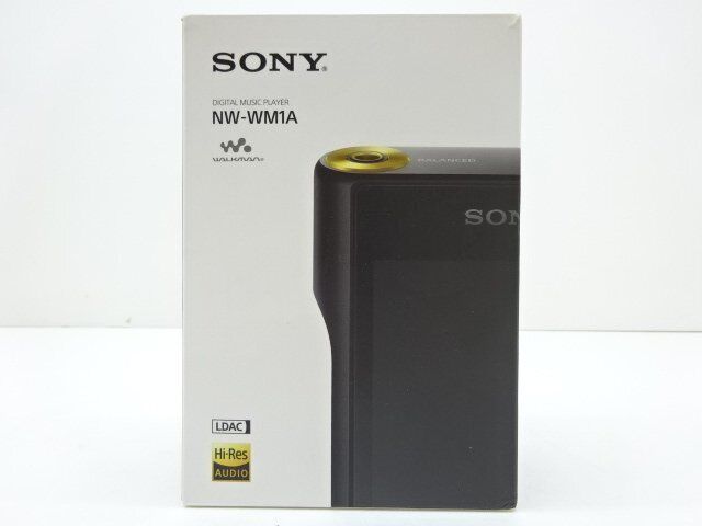 SONY Walkman NW-WM1A B Digital Audio Player WM1 Series Black AUX 128GB Japan