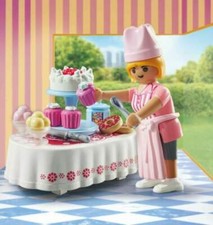 Playmobil 70381 Bakery Set Pastry Chef New New MISB