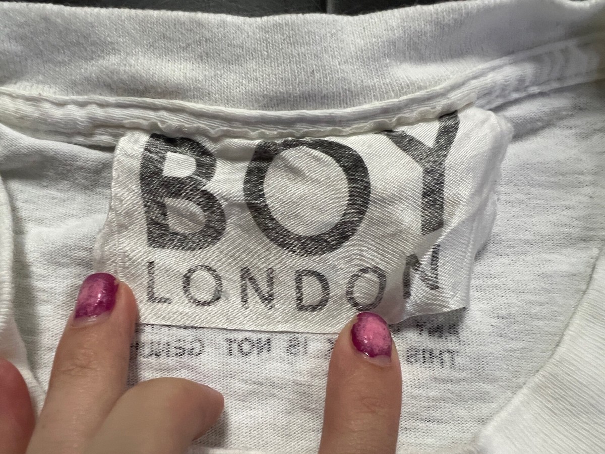 Vintage Original Boy London Peace Posse T-Shirt Adult Size Large