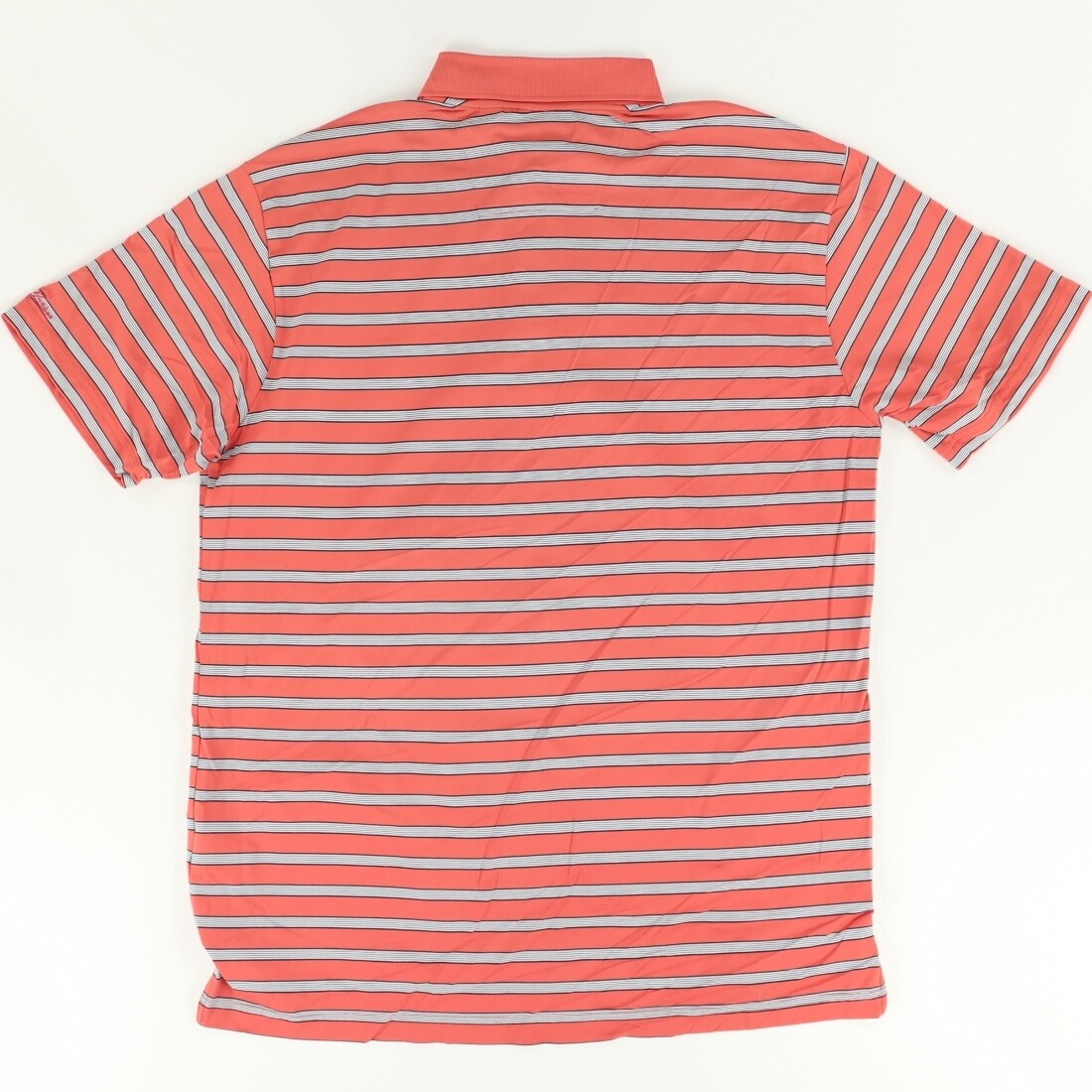 Jack Nicklaus Dry Range Stretch Nylon Striped Golf Polo Shirt