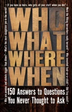 Who What Where When - Paperback By Publications International, Ltd - VERY GOOD