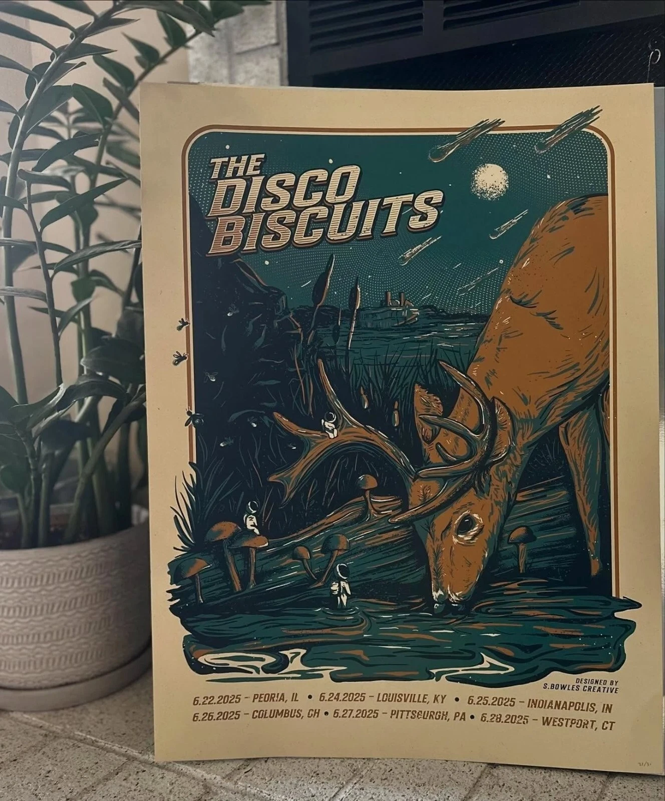 The Disco Biscuits Tour Dates June 2025 Poster