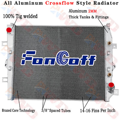 3 Rows Radiator For 11-16 15 Chevy Silverado/GMC Sierra 2500 3500HD 6.6L Duramax