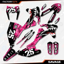Pink Savage Camo Racing Graphic Kit fit KTM 17-19 EXC EXCF XCW 200 250 300 450