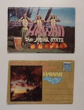 2 Hawaii Postcard Folders