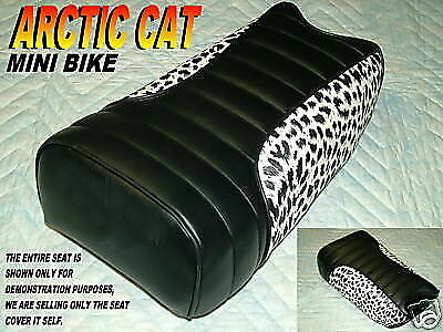 Arctic cat Mini bike seat cover Ramrod prowler climber leopard side 320 - Picture 1 of 2