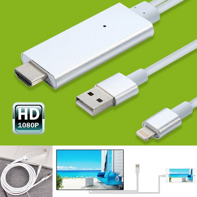 iphone adapter hdmi usb