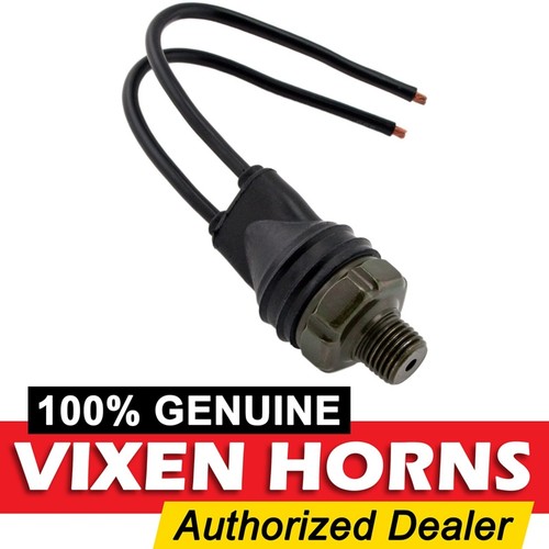 90-115 PSI SEALED AIR PRESSURE SWITCH W/WIRES 1/4" NPT F/TANK/HORN 12V VXA7115L - Foto 1 di 4