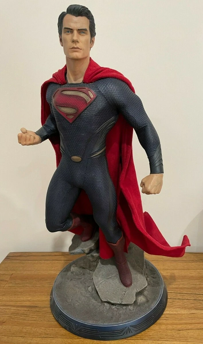 SIDESHOW SUPERMAN MAN OF STEEL PREMIUM FORMAT 1/4 SCALE STATUE FIGURE DC COMICS