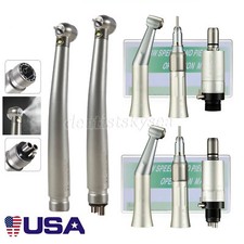 Pieza de Mano Dental de Baja Velocidad / E-generador de Fibra Óptica LED 2/4H AD