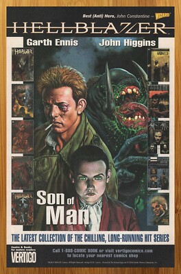 2004 Hellblazer Son of Man Print Ad/Poster Constantine Glenn Fabry Promo Art 00s