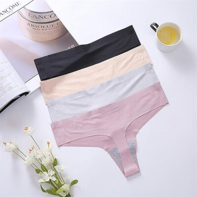 1-3 Stück bequem Seamless Damen String Tangas unsichtbare Unterwäsche ohne Naht
