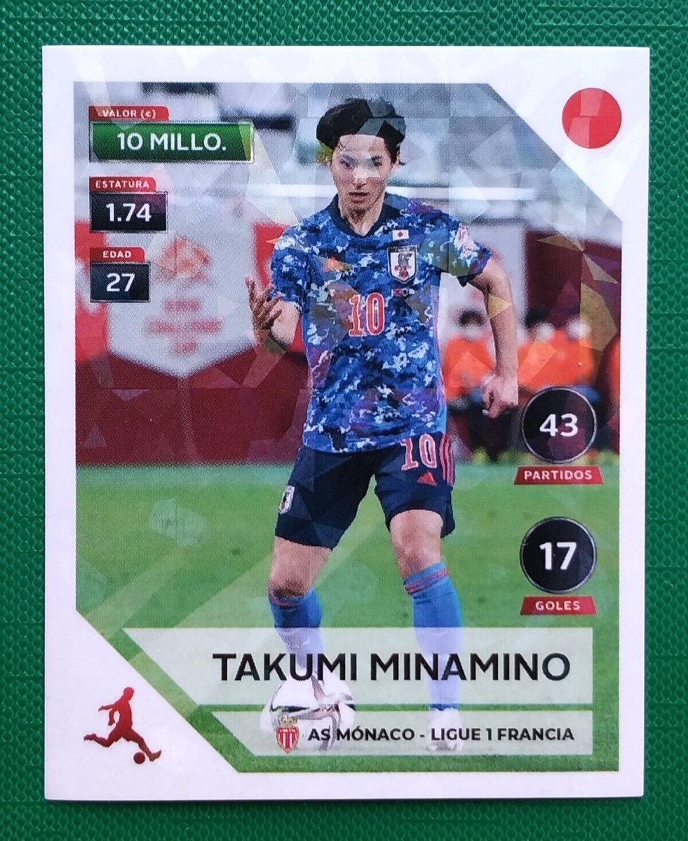 2022 EW Qatar World Cup FIFA #373 TAKUMI MINAMINO Japan Soccer