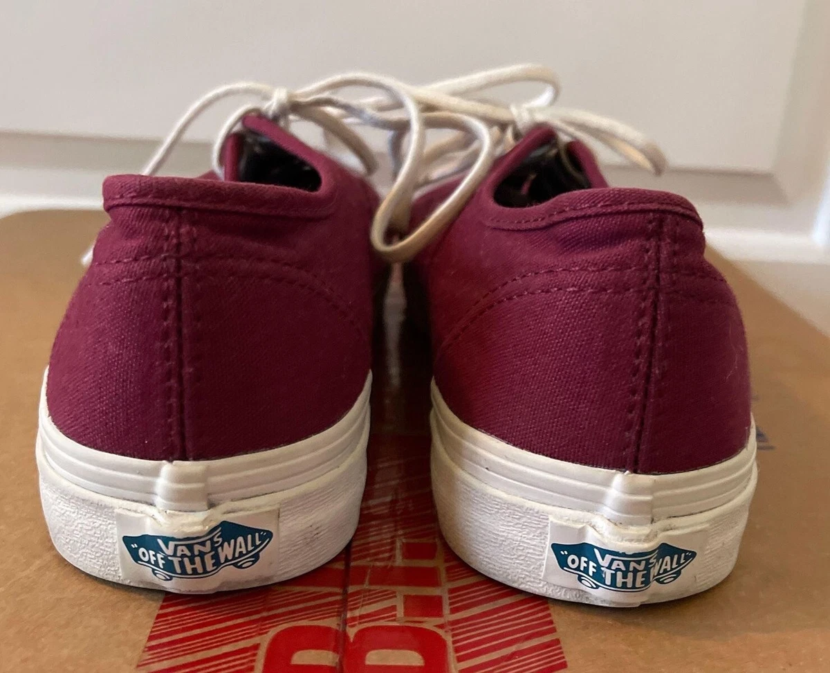 Maroon vans shoes clearance for girls 2015