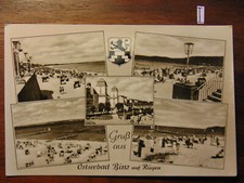 Postkarte Ansichtskarte Mecklenburg Gruß aus Ostseebad Binz auf Rügen Nr1/ 3028L