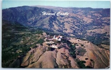 Postcard - Aerial View Of Hearst Castle - San Simeon, California