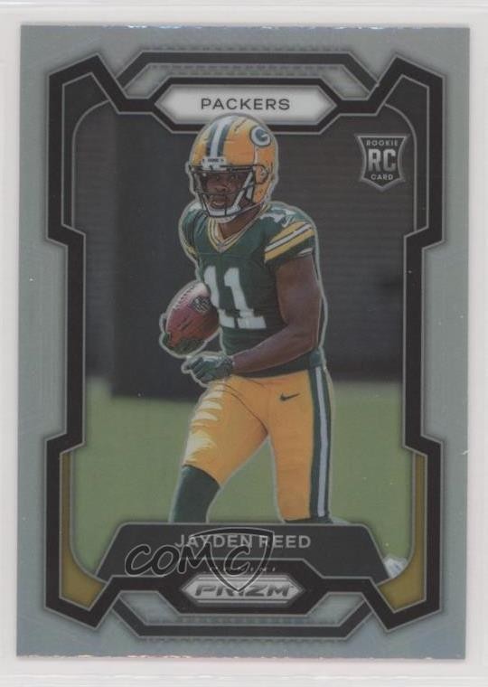 2023 Panini Prizm Rookies Silver Prizm Jayden Reed #334 1k9t