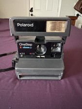 Vintage Polaroid One Step Close Up Instant Film Camera With Strap Tested