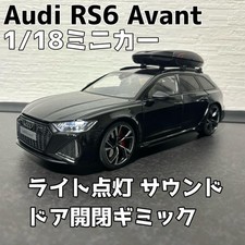 Audi Rs6 Avant 1 18 Scale Alloy Minicar Black