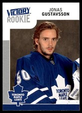 2009-10 Upper Deck Victory Update Jonas Gustavsson Rookie Toronto Maple Leafs